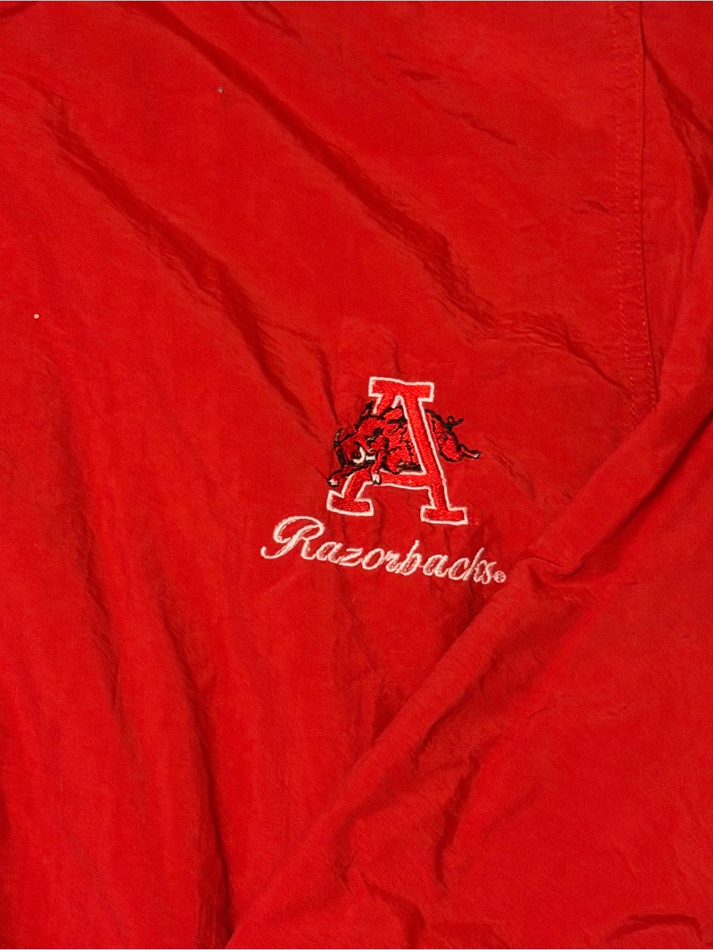 VTG Arkansas Razorbacks windbreaker - Picture 2 of 6